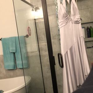 New with tag Charlotte Roos silver dress